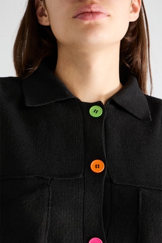 Camisa corta - Negro