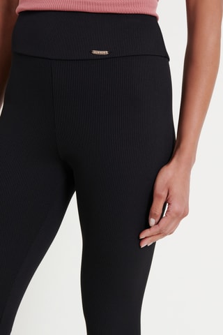 Leggings de tiro alto - Negro