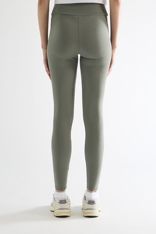 Leggings de tiro alto - Caqui