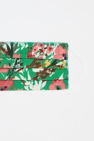 Mascarilla lavable - Verde oscuro