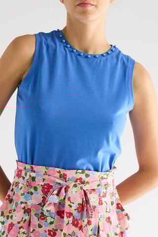 Camiseta - Azul cobalto