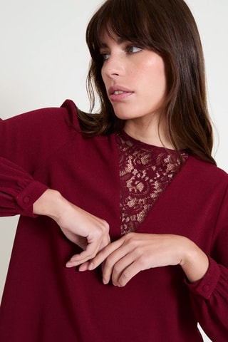 Blusa - Burdeos