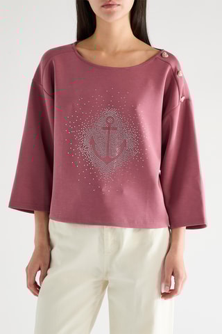 Sudadera - Rosa viejo