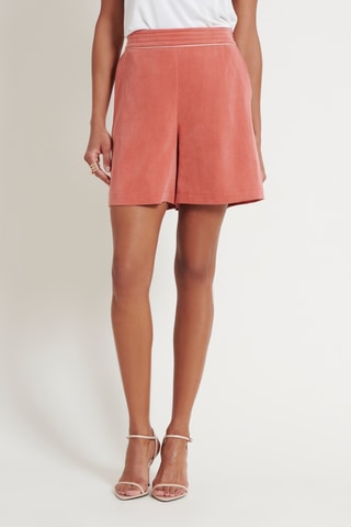 Short de tiro alto - Rojo