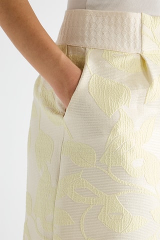 Falda recta - Amarillo