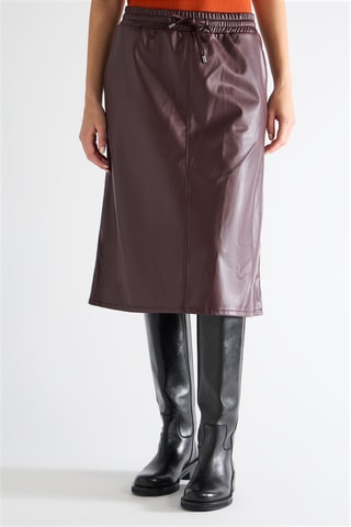 Falda midi - Violeta