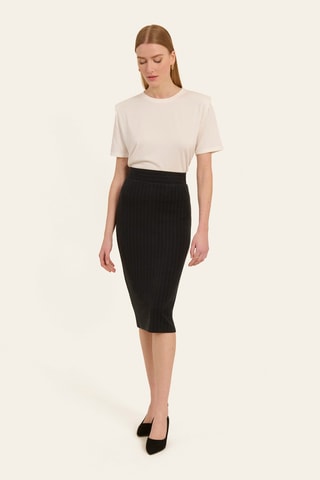 Falda de tubo - Negro