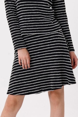 Falda trapecio - Negro