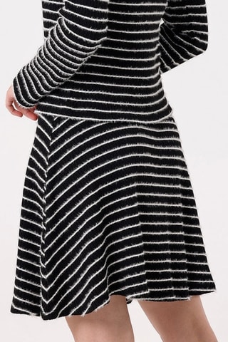 Falda trapecio - Negro