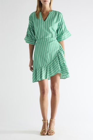 Falda - Verde y rosa