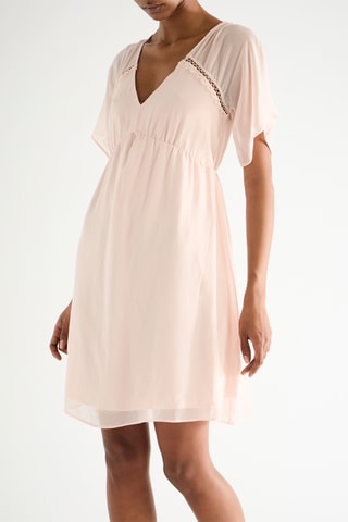 Vestido recto - Rosa