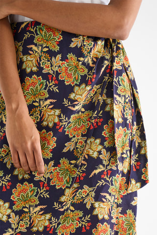 Falda cruzada - Azul marino