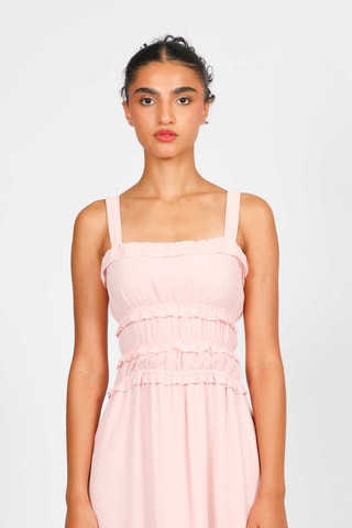 Vestido largo - Rosa claro