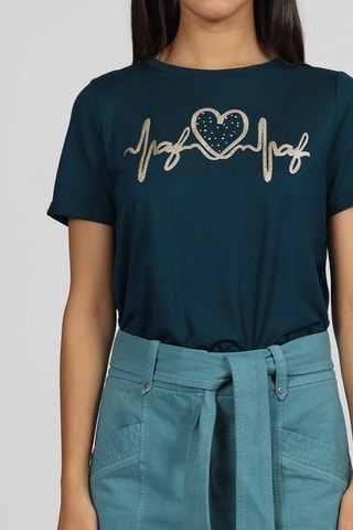 Camiseta - Azul pato