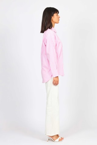 Camisa - Rosa y blanco