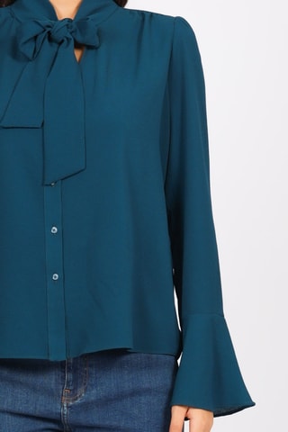 Camisa - Azul petróleo