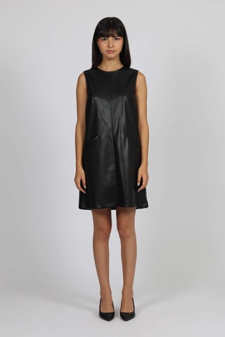 Vestido trapecio - Negro