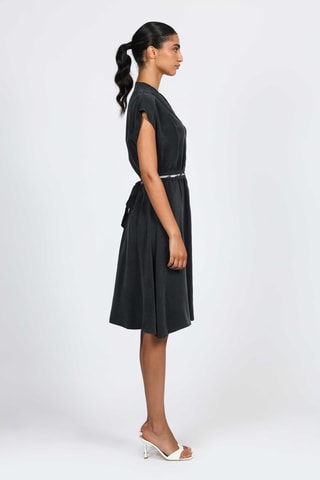 Vestido evasé - Antracita