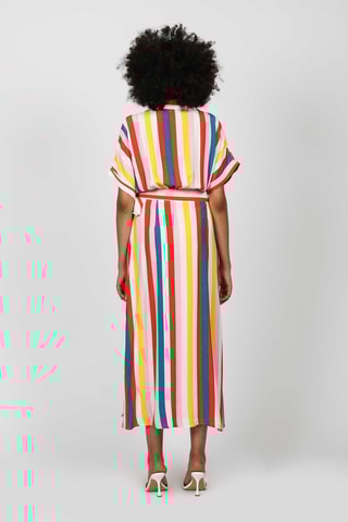 Vestido midi - Amarillo