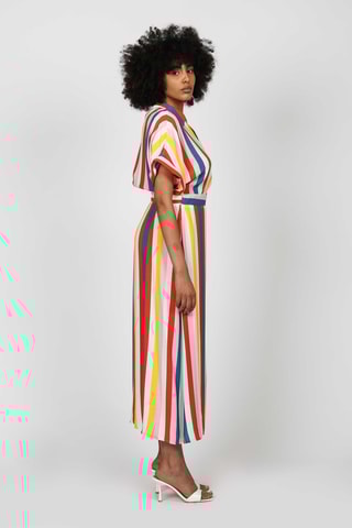 Vestido midi - Amarillo