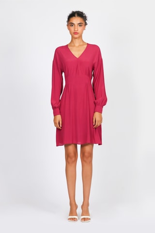 Vestido evasé - Violeta