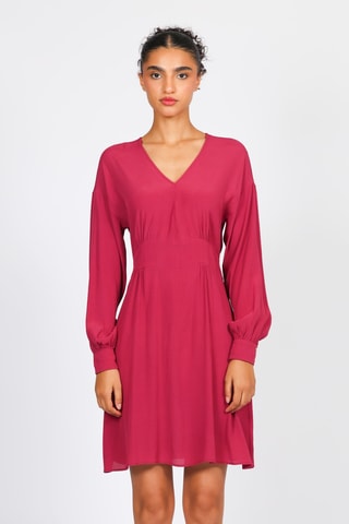 Vestido evasé - Violeta