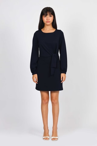 Vestido recto - Azul marino