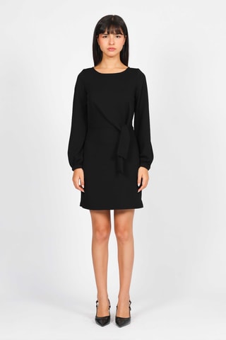 Vestido recto - Negro