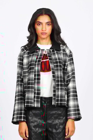 Chaqueta - Negro y crudo