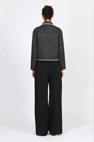 Chaqueta - Negro jaspeado