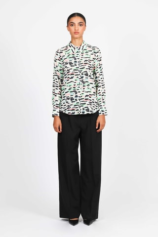 Camisa - Crudo y verde