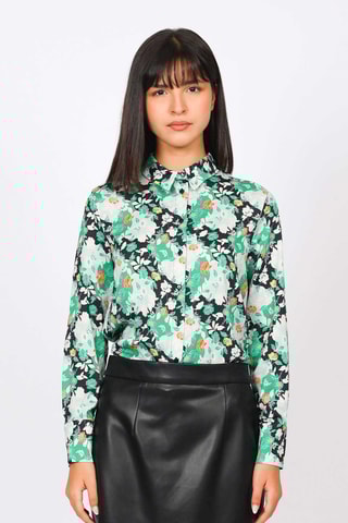 Blouse - Donkergroen