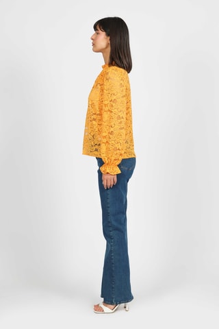 Top de encaje - Naranja