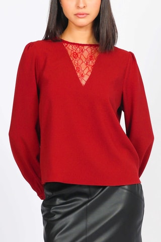 Blusa - Burdeos