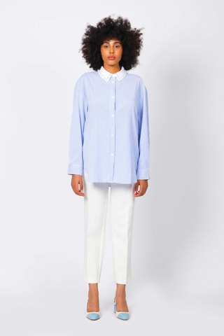 Camisa - Azul claro y blanco