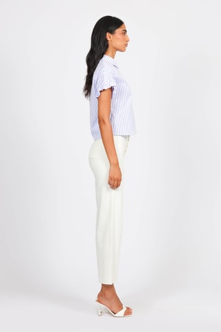 Camisa - Celeste y blanco