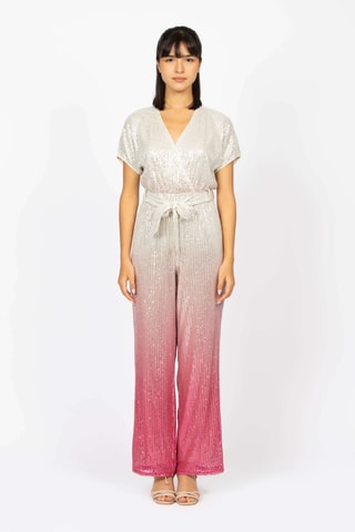 Mono dip-dye - Crudo y rosa empolvado