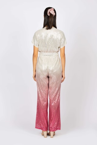 Mono dip-dye - Crudo y rosa empolvado