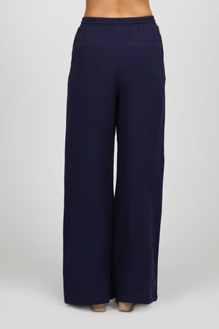 Pantalón de tiro alto - Azul marino