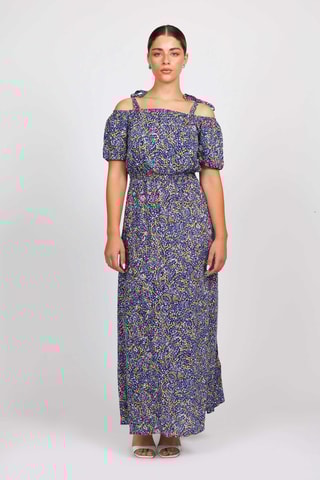 Vestido largo - Índigo