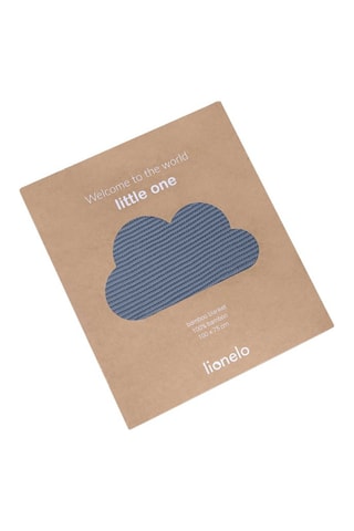 Bamboevezels Deken Blanket - Blauw - 100 x 75 cm