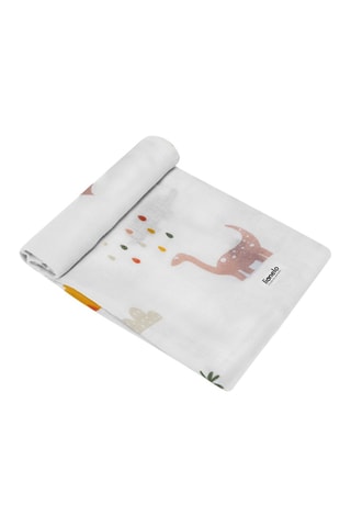 3 Bamboevezel Doeken Dino - Geel en Groen