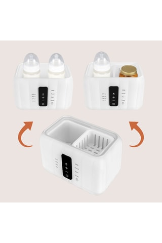 BPA-vrije Flessenwarmer Thermup Duo - 200 W