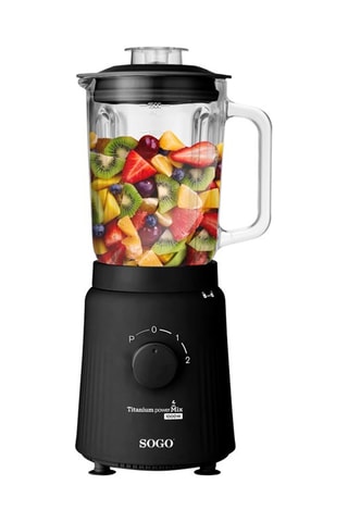 Blender en titane et acier inoxydable - 1,5 l - 1000 W - 2 vitesses
