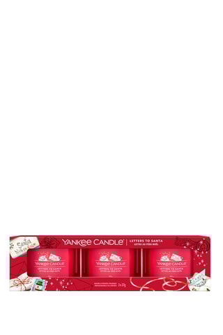 3 velas votivas perfumadas - Lettre au père noël