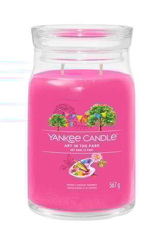 Bougie parfumée jarre grand modèle Signature - Art dans le parc