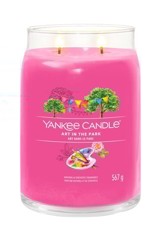 Bougie parfumée jarre grand modèle Signature - Art dans le parc