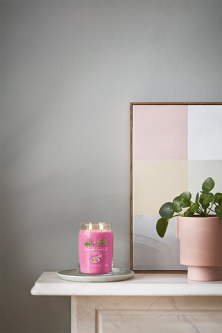 Bougie parfumée jarre grand modèle Signature - Art dans le parc