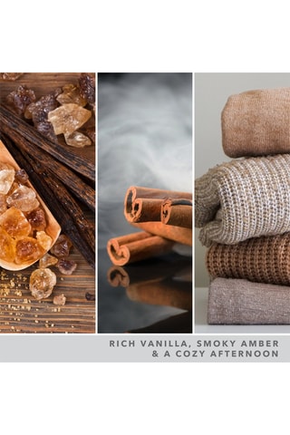 Bougie parfumée jarre grand modèle Signature - Vanille fumée & cachemire