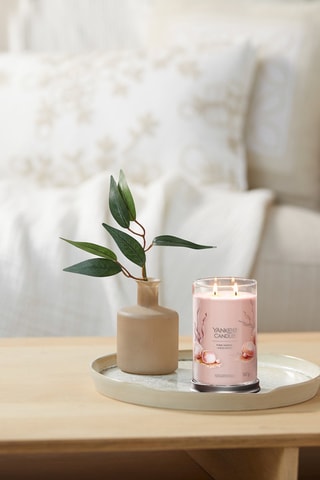 Bougie parfumée jarre grand modèle Signature - Sables roses